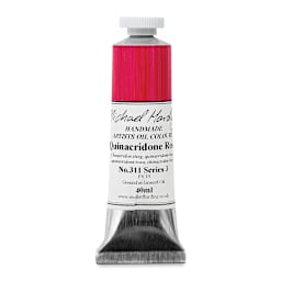 Michael Harding Artists Oil Color – Quinacridone Rose, 40 ml tube