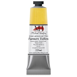 Michael Harding Artists Oil Color - Turners Yellow, 225 ml tube