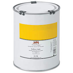 Michael Harding Artists Oil Color - Yellow Lake, 1 Liter