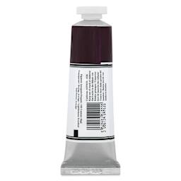 Michael Harding Artists Oil Color - Belladonna, back of 40 ml tube