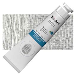 Tri-Art High Viscosity Artist Acrylic - Liquid Mirror, 60 ml tube and swatch