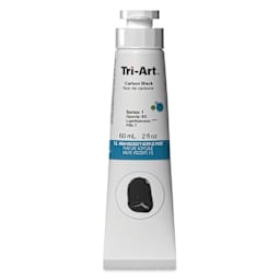 Tri-Art High Viscosity Artist Acrylic - Carbon Black, 60 ml tube