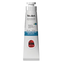 Tri-Art High Viscosity Artist Acrylic - Quinacridone Red, 60 ml tube
