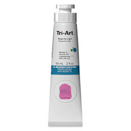 Tri-Art High Viscosity Artist Acrylic - Magenta Light, 60 ml tube