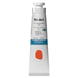 Tri-Art High Viscosity Artist Acrylic - C.P. Cadmium Red Light, 60 ml tube