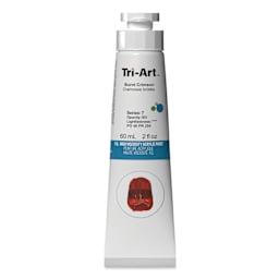 Tri-Art High Viscosity Artist Acrylic - Burnt Crimson, 60 ml tube