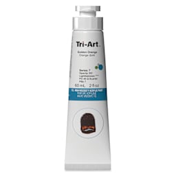 Tri-Art High Viscosity Artist Acrylic - Golden Orange, 60 ml tube