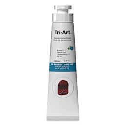 Tri-Art High Viscosity Artist Acrylic - Quinacridone Violet, 60 ml tube