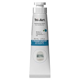 Tri-Art High Viscosity Artist Acrylic - Interference Green, 60 ml