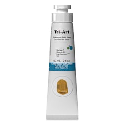 Tri-Art High Viscosity Artist Acrylic - Iridescent Gold Deep, 60 ml Tube