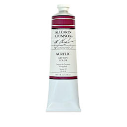 M. Graham Artists' Acrylics - Alizarin Crimson, 5 oz Tube