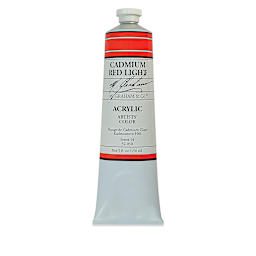 M. Graham Artists' Acrylics - Cadmium Red Light, 5 oz tube