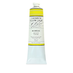 M. Graham Artists' Acrylics - Cadmium Yellow Light, 5 oz Tube