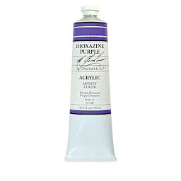M. Graham Artists' Acrylics - Dioxazine Purple, 5 oz Tube