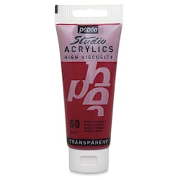 Pebeo High Viscosity Acrylics - Primary Magenta, 100 ml tube