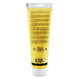 Pebeo High Viscosity Acrylics - Light Azo Yellow, 250 ml, Tube (Back)