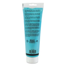 Pebeo High Viscosity Acrylics - Turquoise Blue, 250 ml, Tube (Back)