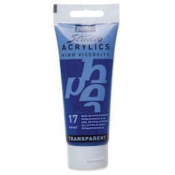 Pebeo High Viscosity Acrylics - Phthalocyanine Blue, 100 ml tube