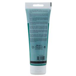 Pebeo High Viscosity Acrylics - Phthalocyanine Emerald, back of 250 ml Tube