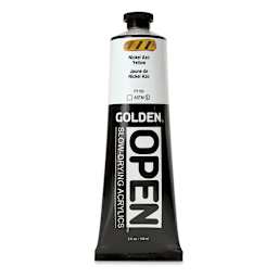 Golden Open Acrylics - Nickel Azo Yellow, 5 oz Tube