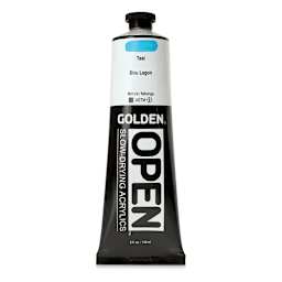 Golden Open Acrylics - Teal, 5 oz Tube