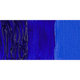 Golden Open Acrylic - Ultramarine Blue, 5 oz Tube and swatch