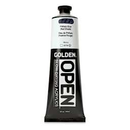 Golden Open Acrylics - Phthalo Blue (Red Shade), 5 oz Tube