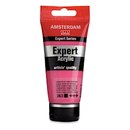 Amsterdam Expert Series Acrylics - Quinacridone Rose Deep Opaque, 75 ml tube
