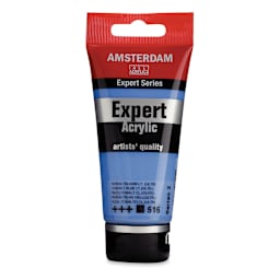 Amsterdam Expert Series Acrylics - Cobalt Blue Light (Ultramarine), 75 ml tube