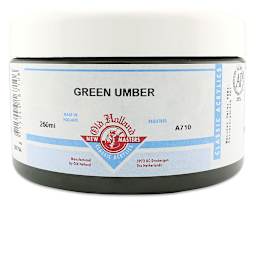 Old Holland New Masters Classic Acrylics - Green Umber, 250 ml jar