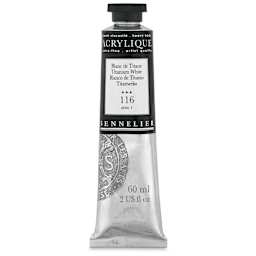 Sennelier Extra-Fine Artist Acryliques - Titanium White, 60 ml tube