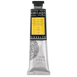 Sennelier Extra-Fine Artist Acryliques - Hansa Yellow Dark, 60 ml tube