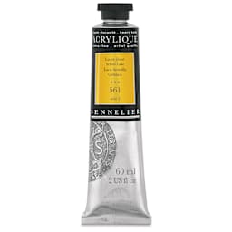 Sennelier Extra-Fine Artist Acryliques - Yellow Lake, 60 ml tube