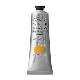 Winsor & Newton Professional Acrylics - Azo Yellow Deep, 60 ml  tube