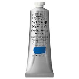 Winsor & Newton Professional Acrylics - Cerulean Blue Chromium, 60 ml tube
