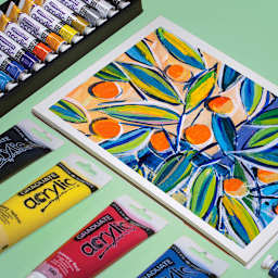 Graduate Acrylic Color Sets 48-Color Set - 22ml Tubes