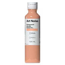 Tri-Art Art Noise Permanent Acrylic Gouache - Coral, 120 ml, Bottle