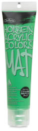 Holbein Mat Acrylics - 110 ml tube of Light Green
