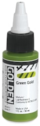 Golden High Flow Acrylic-Green Gold 1oz Bottle