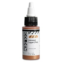 Golden High Flow Acrylics - Iridescent Copper (Fine), 1 oz bottle