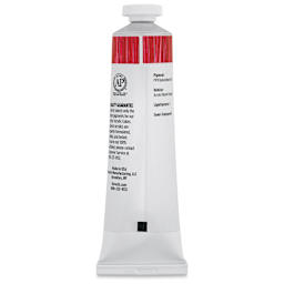 Utrecht Artists' Acrylic Paint - Primary Magenta, 2 oz tube (back of tube)