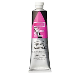 Holbein Heavy Body Artist Acrylics - Luminous Rose, 60 ml tube