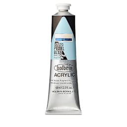 Holbein Heavy Body Artist Acrylics - Pearl Blue, 60 ml tube