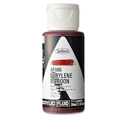 Holbein Fluid Acrylics - Perylene Maroon, 35 ml Bottle