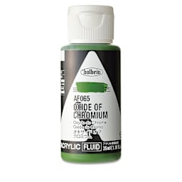 Holbein Fluid Acrylics - Oxide of Chromium, 35 ml Bottle