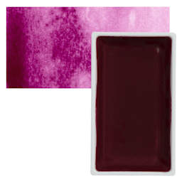 Kuretake Gansai Tambi Watercolor Pan - Purple pan and swatch