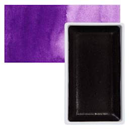 Kuretake Gansai Tambi Watercolor Pan - Cobalt Violet pan and swatch