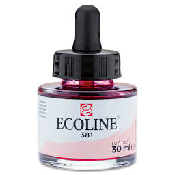 Ecoline Liquid Watercolor with Dropper - Pastel Red, 30 ml jar
