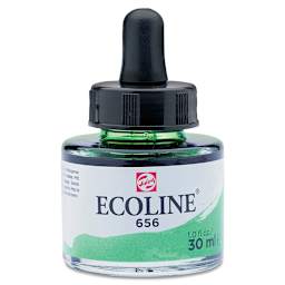 Ecoline Liquid Watercolor with Dropper - Forest Green, 30 ml jar