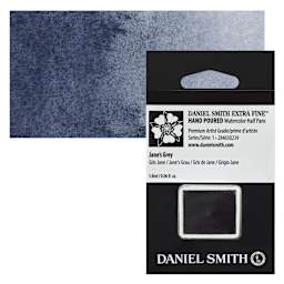 Daniel Smith Extra Fine Watercolor Half Pan - Jane's Grey and swatch